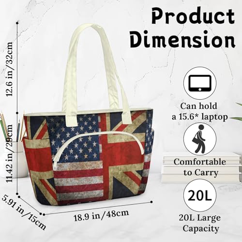Sac fourre-tout vintage de qualité supérieure au design matelassé unique - 4