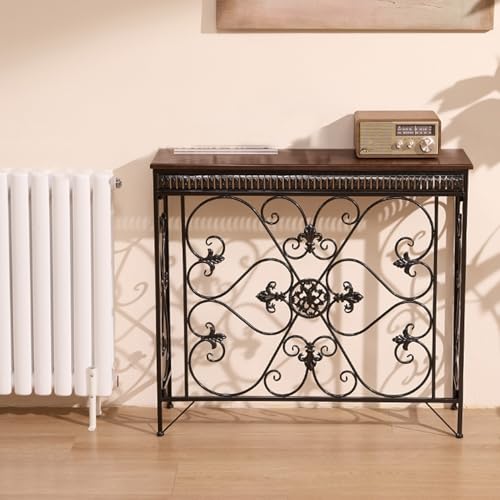 Cache-radiateur étagère meuble de rangement blanc pour maison - 3