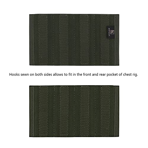Porte-revues Quad MP7 insert élastique pour chest rig MK3 MK4 vert - 4
