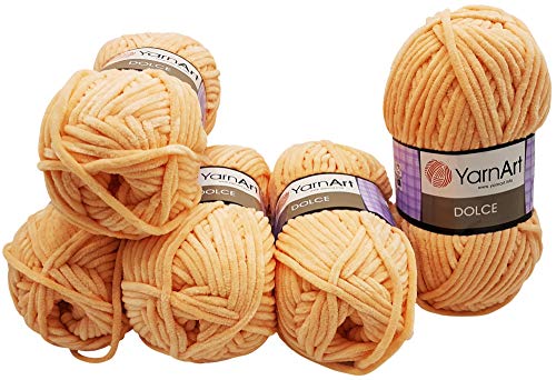 YarnArt Dolce 5 gomitoli di lana da 100 grammi