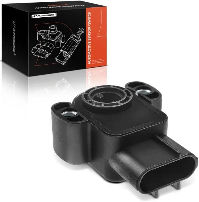 TPS Throttle Position Sensor Compatible with Ford, Mazda & Mercury - Escape 2001-2008, Explorer Sport Trac, Ranger 2001-2011, Taurus, Contour, Freestar, Tribute, Cougar - Replace# 1F2218851
