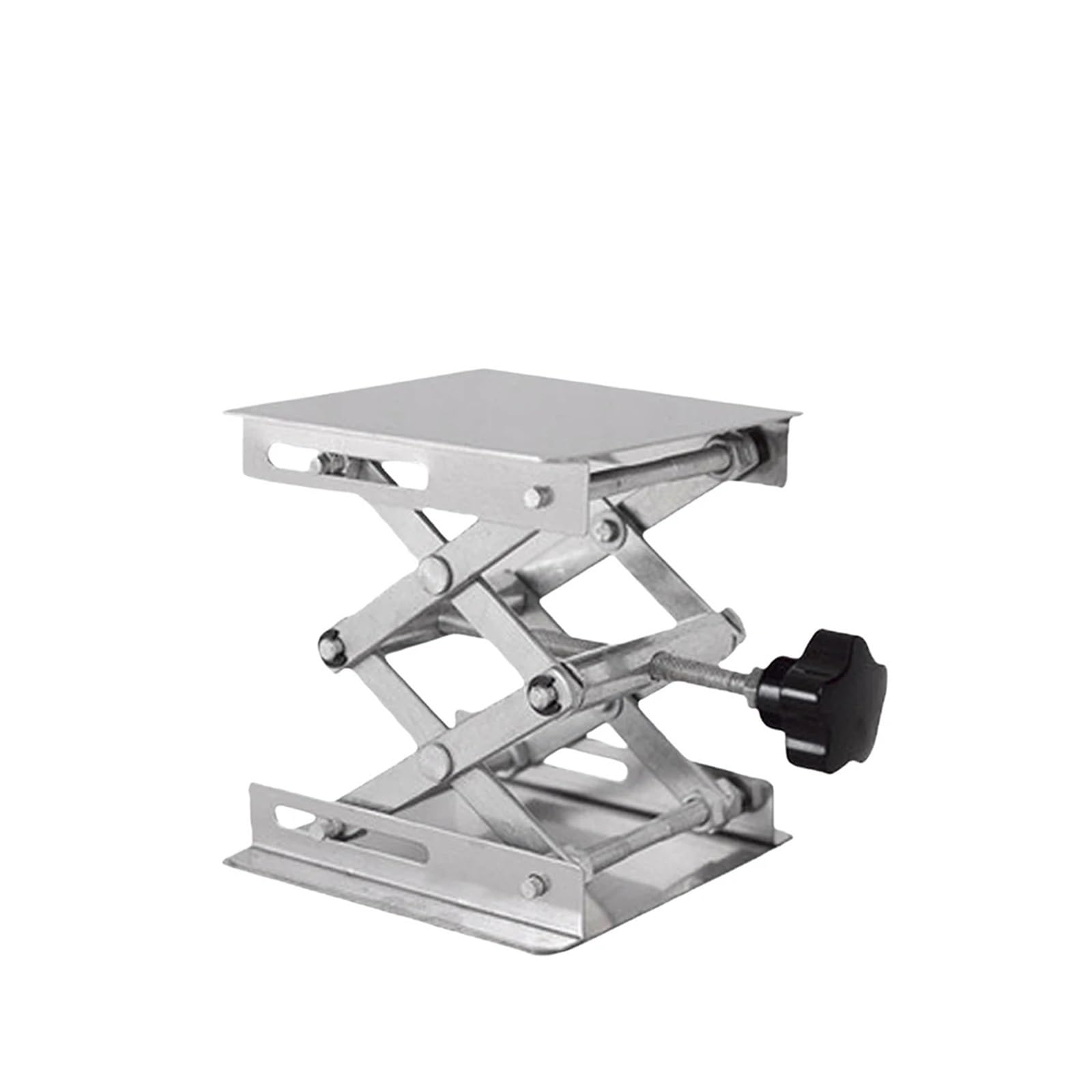 Table élévatrice à Ciseaux, Plateforme de Gravure Manuelle pour Laboratoire, cric de Laboratoire réglable, Support pour Ciseaux, cric élévateur à Ciseaux, 150 x 150,150 X150