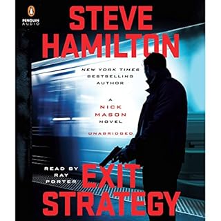Exit Strategy Audiolibro Por Steve Hamilton arte de portada