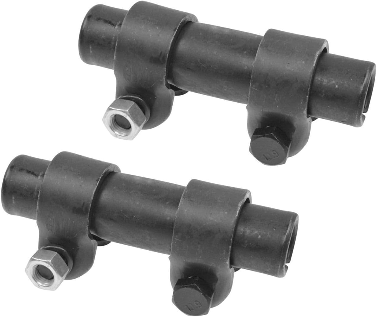 2pcs Suspension Tie Rod End Adjusting Sleeve Right Passenger Left Driver Front Side Truck for Dodge for Dakota 91-96 for Ram 1500 94-01 for Ram 2500/3500 94-02,for Ford for F350 80-97