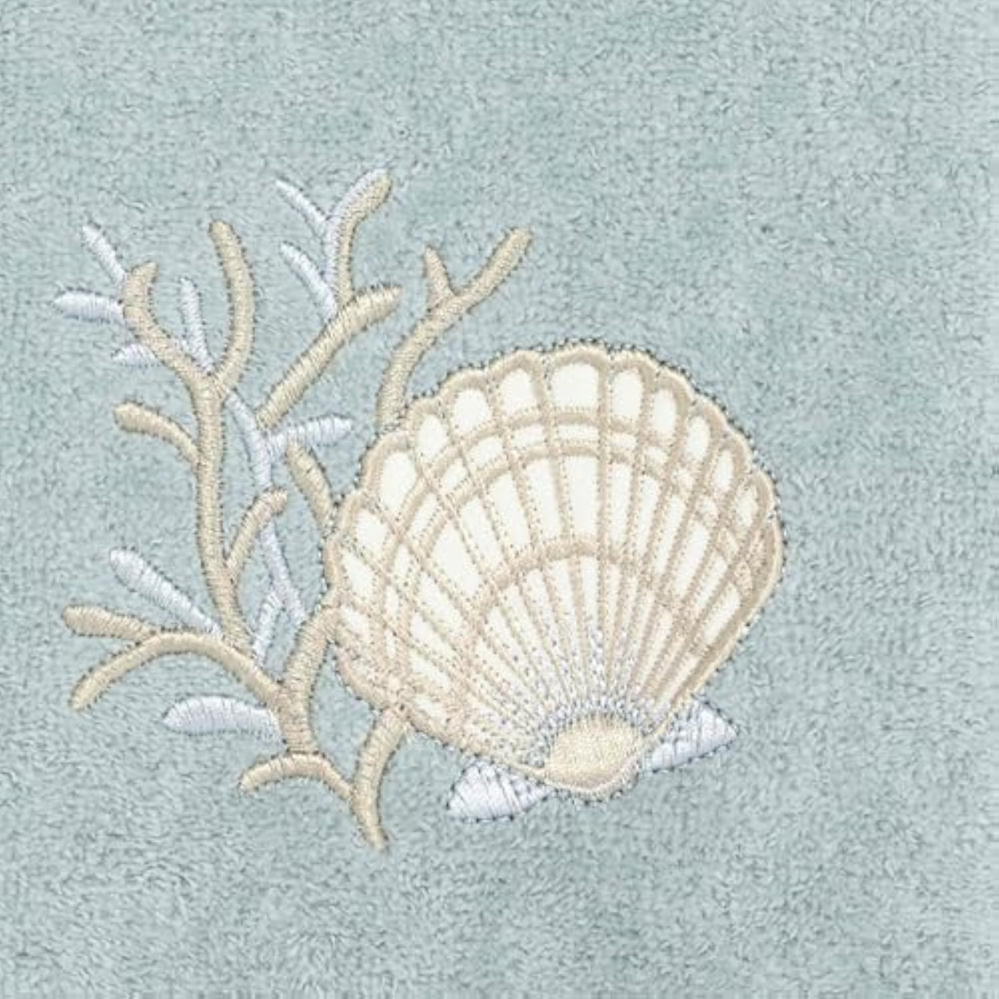 Sand Shells Finger Towel, Medium Size, Decorative Gift