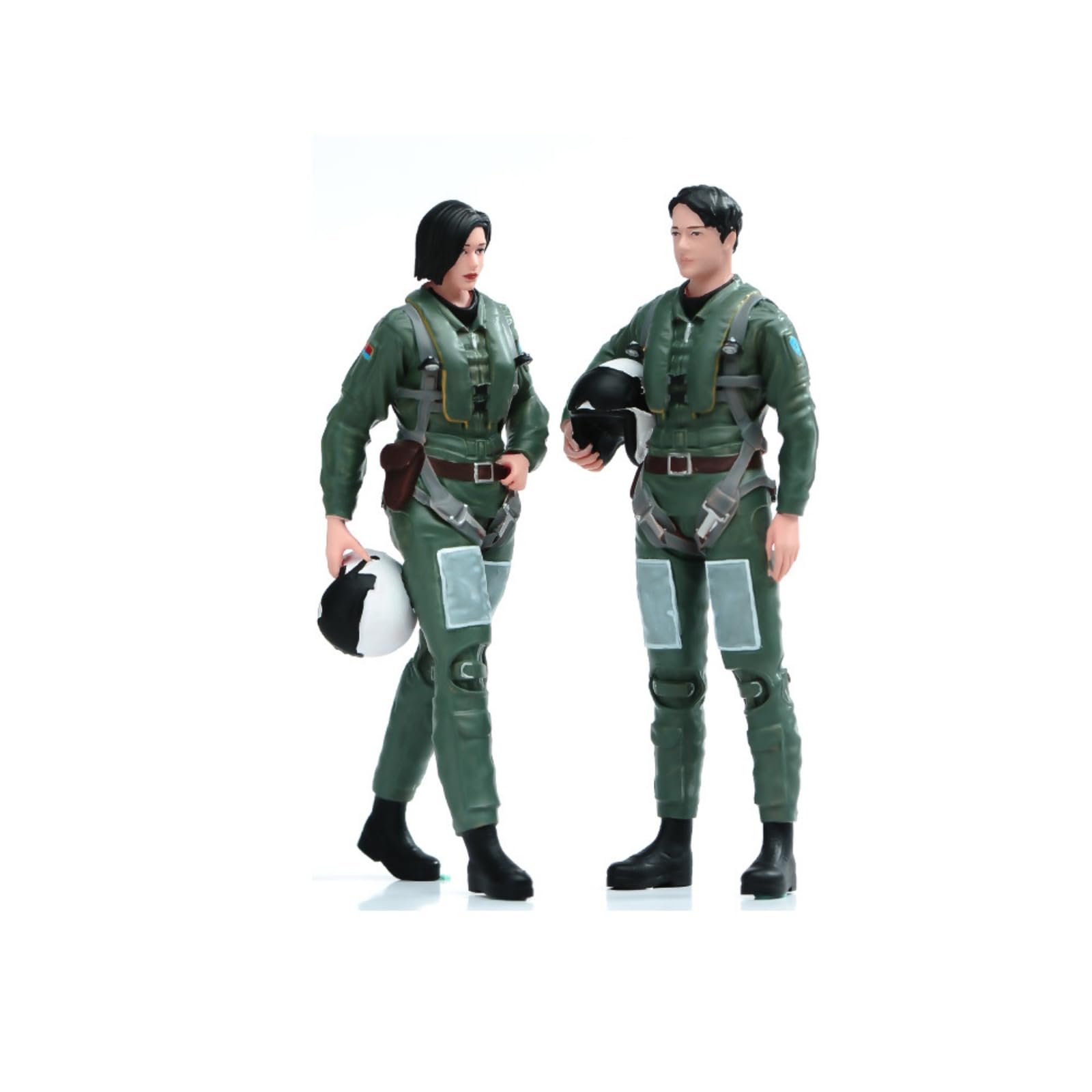 2 Piezas Figura Conductor a Escala 1/24 corativo Adorno Escritorio Miniatura Robusto Molismo para Dioramas