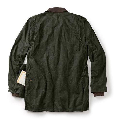 Filson Mens Light Shooting Jacket Small Olive 10461 - Thumbnail 2