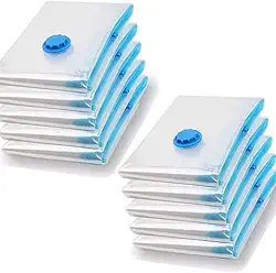 Kit 10 Saco à Vácuo Organizador Para Roupa 60 x 80 cm