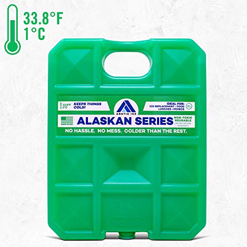 Long Lasting Ice Pack for Coolers, Camping, Fishing and More, X-Large Reusable Ice Pack, Alaskan Series by Arctic Ice