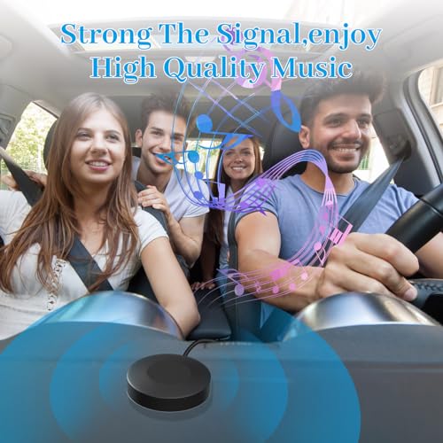 DAB Antenne Auto SMB Anschluss Digitale DAB Autoradio Scheibenkleber Antenne DAB Antenne SMB Adapter Kable für Auto Digital Radio Pioneer, Kenwood, JVC, Alpine,AiliTech