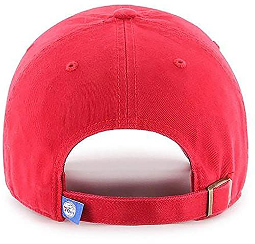 Philadelphia 76ers '47 Clean Up OSF rojo miniatura 2