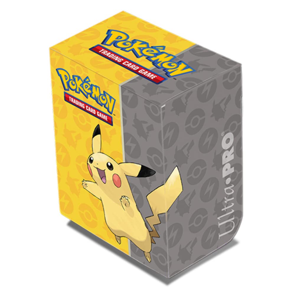 Amazon.com: Ultra Pro Pokemon Pikachu Full-View DeckBox : Toys & Games