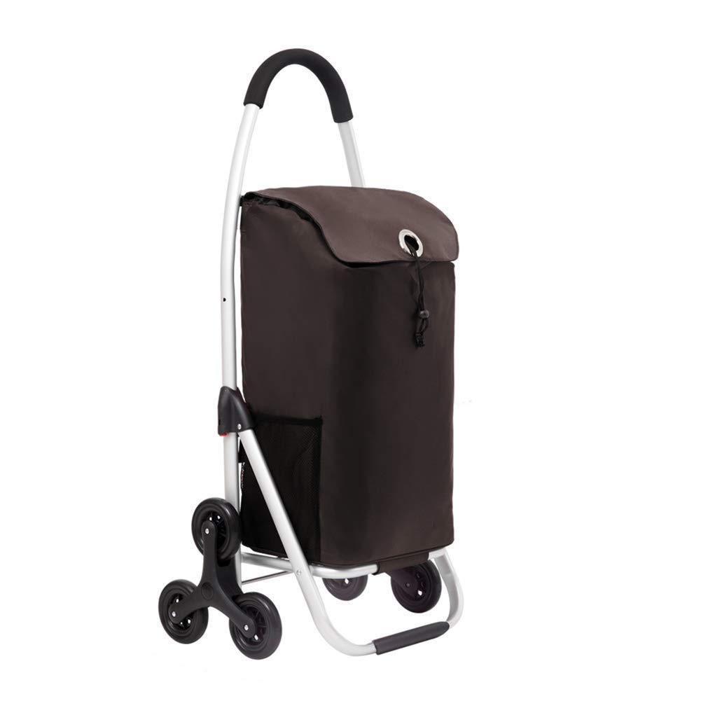OLSKFUH Shopping Trolleys,Portable Shopping Cart Climbing Stairs Trolley Trailer Folding Cart Loading Cart Small Cart Trolley Car Luggage Cart,Royal Blue Multifunctional,