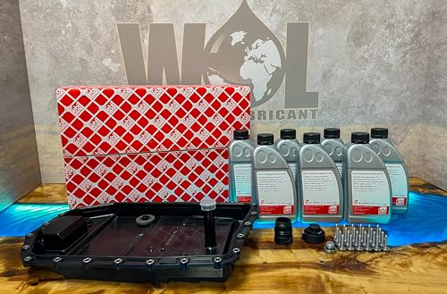 WOL ZF 6HP19 AUTOMATIC TRANSMISSION GEARBOX SUMP PAN FILTER KIT - FEBI OIL (Febi Transmission Filter, Febi Oil Kit 7L)