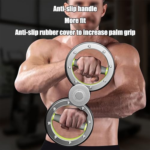 Exerciseur d'avant-bras 6 LB avec plusieurs modes d'exercice pour l'entraînement des bras - 5