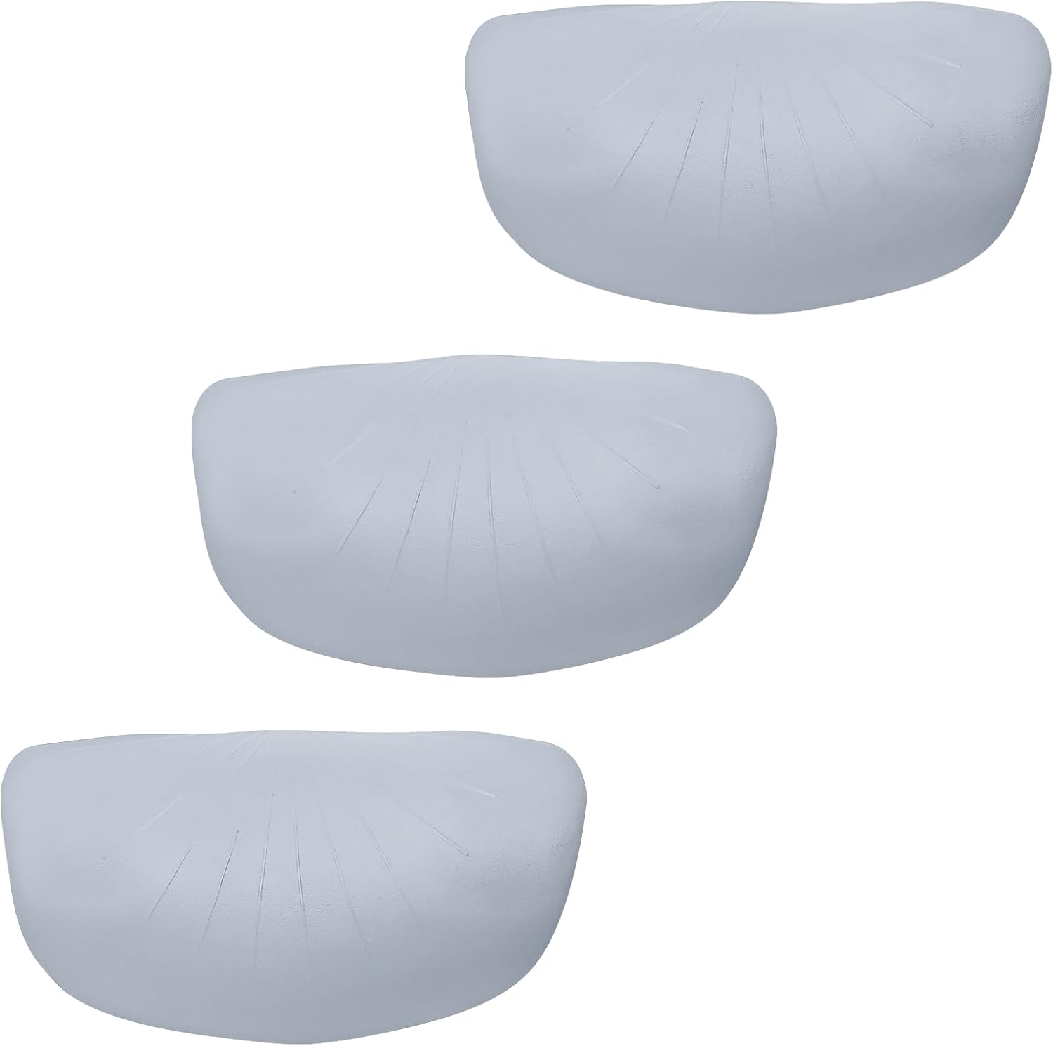 Earthtec 76558 74610 Replacement for Hot Spring Spa Pillow Hot Tub Headrests Fit for Limelight Spas, Pulse/Pulse DL/Bolt (2012-2017), Glow/Flair (2008-2017), Gleam (2013-2017) (3 Pcs)