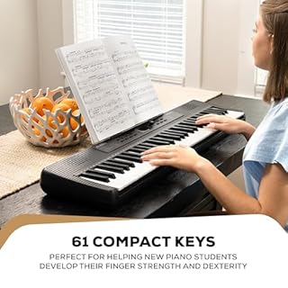 Alesis Melody 61 MK4 Keyboard Piano for Beginners with 61 Keys Speakers, Tablet/Sheet Music Stand, 300 Sounds and Music Lessons