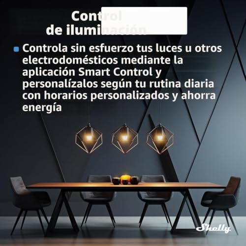 Miniatura 7 de Shelly 1 Mini Gen 3 Paquete De 4 Wifi Y Bluetooth Smart Switch 1 Canal 8a Hogar Compatible Con Alexa Y Google Home Aplicación Ios Android Contactos Secos