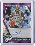 2021-22 Panini Prizm Draft Picks Draft Picks Autographs Prizms Purple Ice #23 McKinley Wright IV - Rookie Year