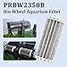 SANJOON Bio Wheel Aquarium Tank Filters PRBW2350B Compatible with Marineland Penguin 200B,350B(2 PCS)