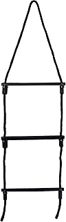 E-Z-TY Reusable 3-Step Rope Ladder (Black)