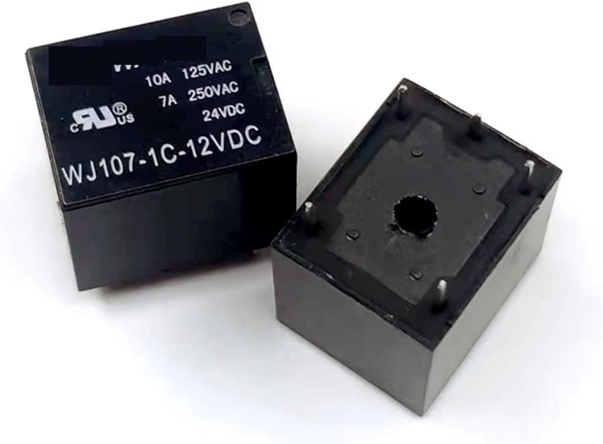 10Pcs Relay WJ107-1C-12VDC 5pins T73relay Be in Common Use HRS4H-S DC12V