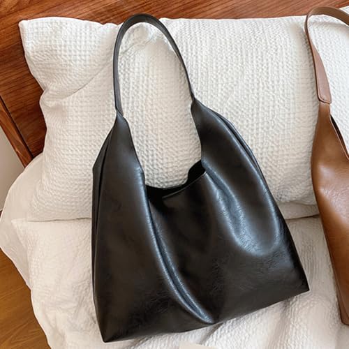 Vintage Large Storage Simple Fashion Tote Bag Crossbody Shoulder Bag