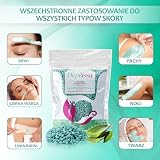 Wosk do depilacji w granulkach DEPILISSA Aloe Vera TiO2 400 g, bez pasków