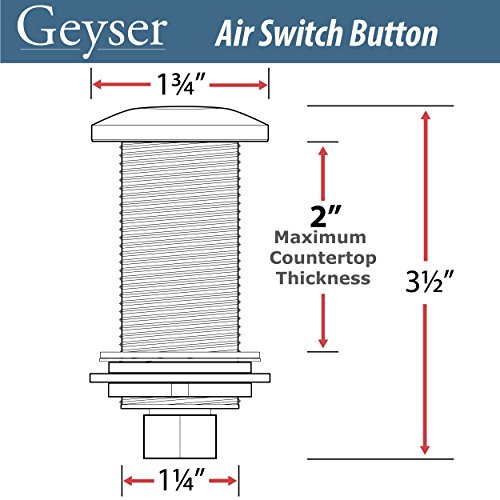 Sink Garbage Disposal Air Activated Switch #TOP4