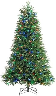 WeRChristmas Mixed Pine Christmas Tree with 350 Mutli-Coloured LED Lights with Controller, Multi, 6 feet/1.8m