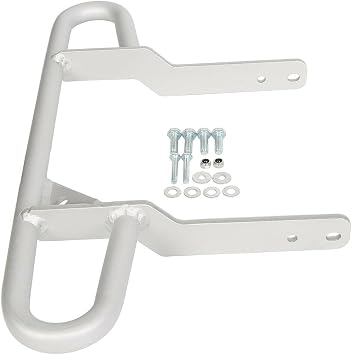 Rear Aluminum Bumper Grab bar for Yamaha YFZ450 660 R Silver