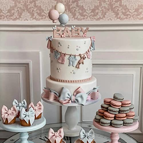 Miyahouse Baby Silicone Fondant Mold Baby Shower Themed Cake Fondant Molds Baby Feet Molds Baby Bottle Cradles Mold For Baby Birthday Cake Decorating Chocolate Gum Paste Polymer Clay Set Of 7 #TOP3