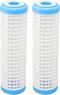 2 filtros domésticos de 10 pulgadas de agua, preeficaces, purificación doméstica