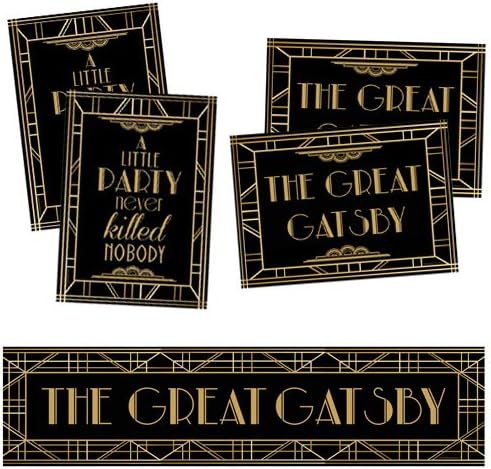 Gatsby 1920s Poster Pack