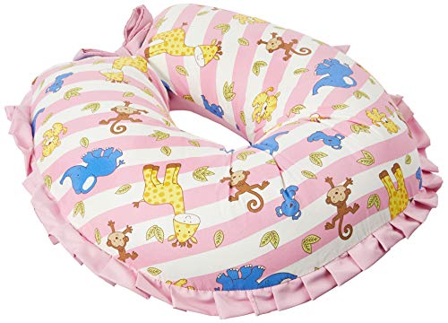 Alan Pierre Baby Safari Listra Almofada de Amamentação, Rosa