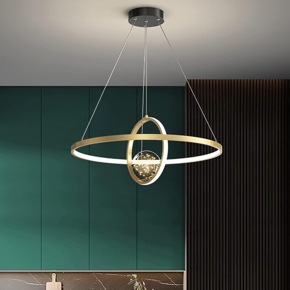 Chandeliers Small Ceiling Light 66W Dimming LED Light Pendant Lights Lamp，for Kitchen Island Bar Cafe Dining Room Table Living Room Office Lighting [Energy Class A++]