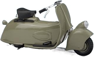 limimo for Vespa 2017 Gts 300 1:18 Motorcycle Replica Motorcycle Model Collectible Gift Toy Car Motorcycle Model(MP5 1945)