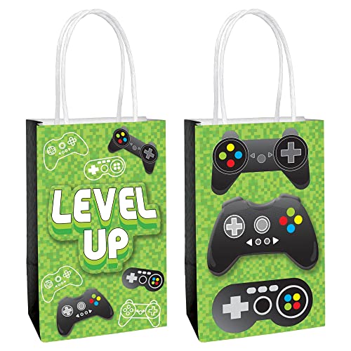 Multicolor Level Up Create Your Own Paper Bag Add-ons -