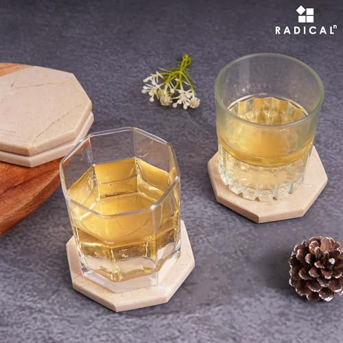 Radicaln Marble Coasters Star