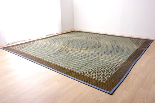 ◆正規品◆dx-kumiko-i-6(I) 江戸間6畳 約261×352cm グレー 灰 国産 い草 ラグ カーペット 抗菌 防臭 夏用 茣蓙◆追跡あり◆