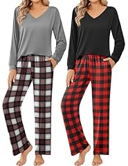 Black Red Plaid/Light Grey Plaid