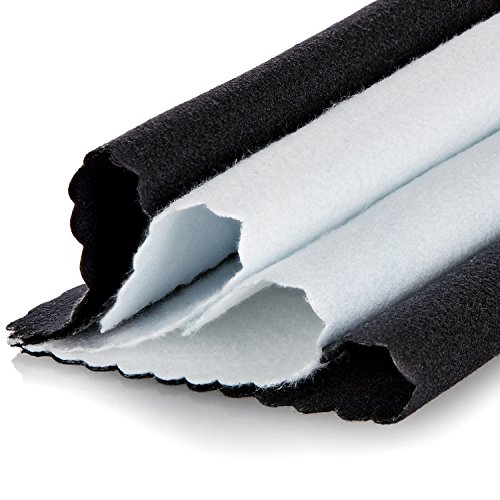 The Bling Factory Deluxe Microfiber Jewelry Cleaning & Polishing Cloth w/Dual Layers, 4 inch x 6 inch - 6 Pack
