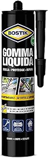 Bostik Liquid Rubber Cartridge 310G, Black, 5 x 5 x 23 cm; 360 Grams