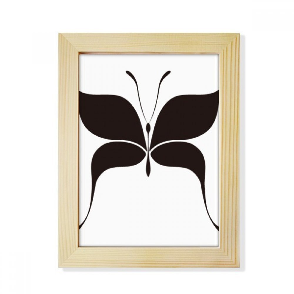 Marco de fotos de madera de alta calidad pintura Hada de la Mariposa 6x8