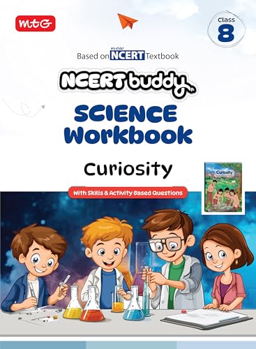 Image of MTG NCERT Buddy Science Workbook (Curiosity) For Class 8 | NCERT Worksheet | Based on New NCERT Textbook with Skills & Activity based Questions (NEP 2020 & NCF 2023)