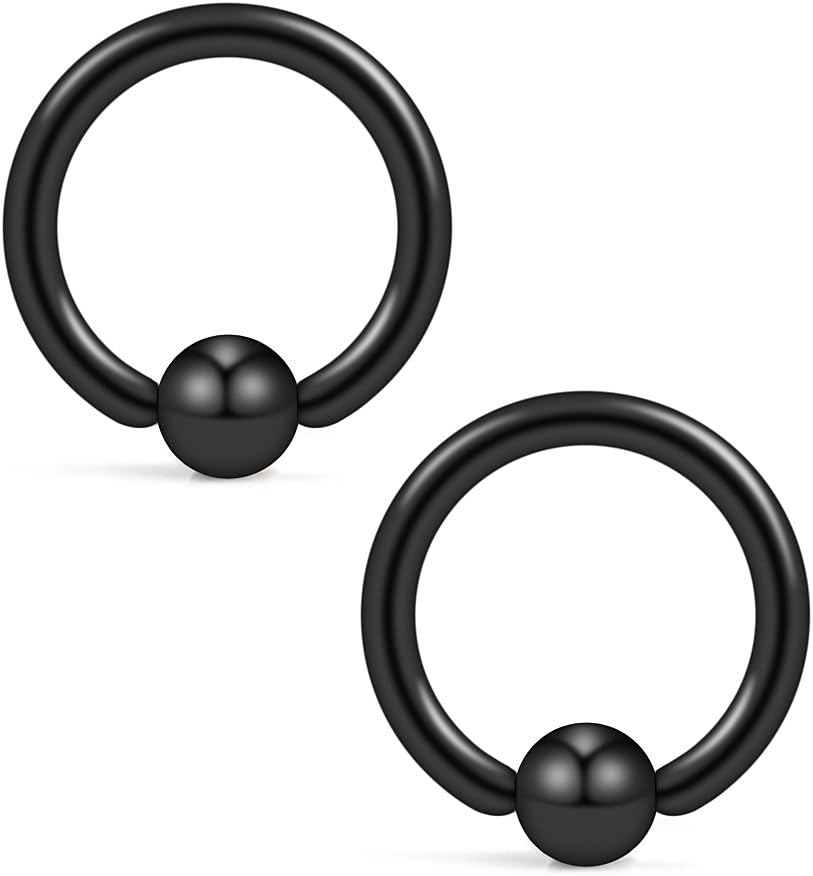 Amazon.com: Ruifan 12G 316L Surgical Steel Captive Bead Ring