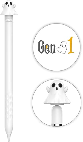 NIUTRENDZ Funda de silicona para Apple Pencil de 1 generación, funda protectora de silicona, accesorios para la piel (Apple Pencil de 1 generación,