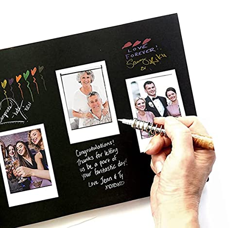 Image of WallDaddy - Scrap Book Photo Album Book Scrapbook for Memories Photo Albums for Photos Collection Slam Book for Memories 4x6 5x7 200 Photos Memory Book Size (22 cm X 16 cm) (Happy Birthday)