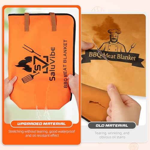 BBQ Blanket for Resting Meat- Fathers Day Dad Gifts for Him, Husband, Boyfriend - Washable Oxford Cloth Smoker Blanket for Turkey, Pork & Beef, Birthday Gifts for Men & BBQ Lovers by SaluVibe - Image 2