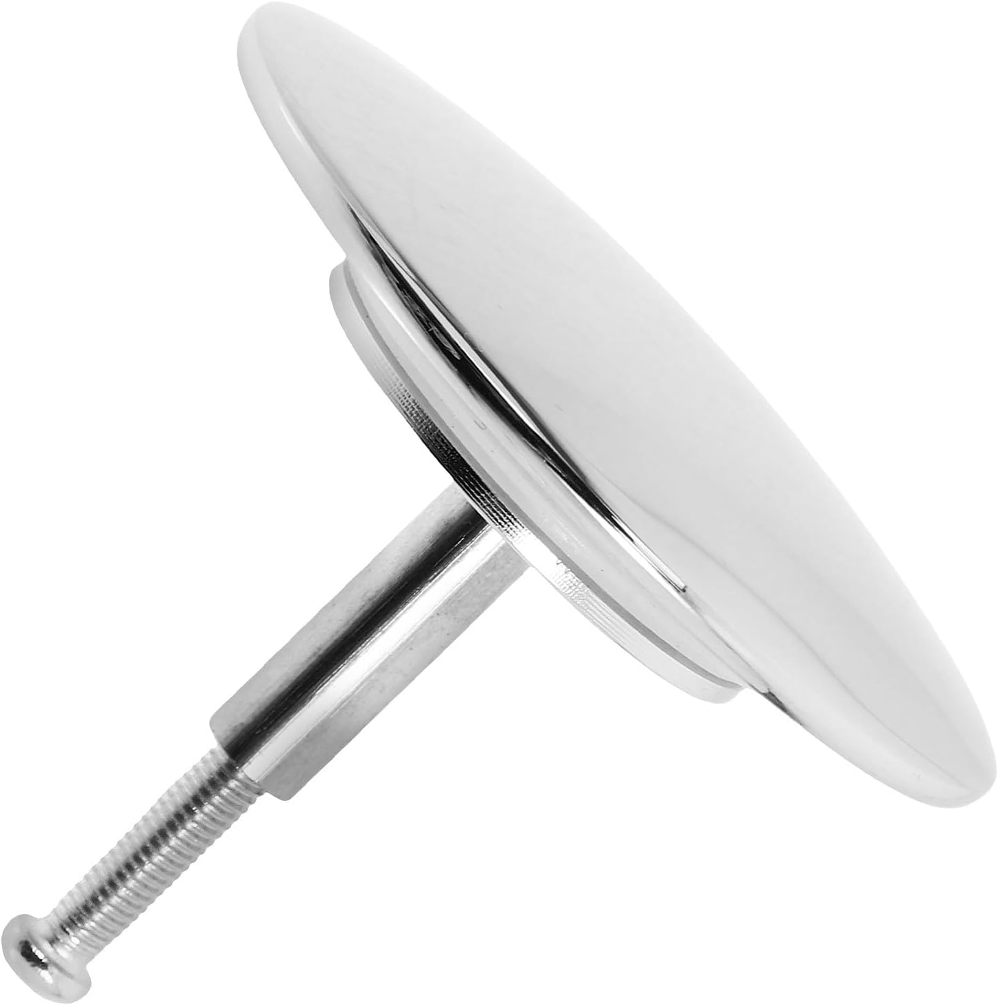LABRIMP Bathtub Drain Stopper Overflow Drain Cover 70mm Tub Plug with Seal Water Seal for Bathroom